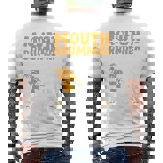 Kids Music Beat Beatboxer Rapper Hip-Hop Musician Kids Beatboxing Men's Back Print T-Shirt | Mazezy