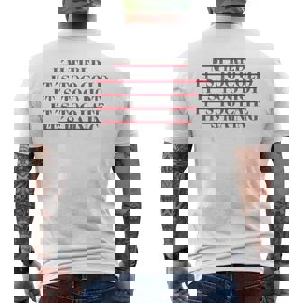 Let’S Go No Excuses Gym Fitness Workout Motivation Training メンズTシャツ バックプリント - Kawaiitshirt