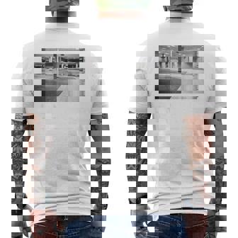 Liminalpaces バックプリントaporwave バックルーム パステルゴス メンズTシャツ バックプリント - Kawaiitshirt