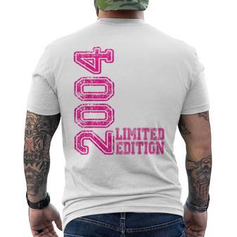 Limited Edition 2004 Anniversaire 2004 Né En 2004 Année De T-shirt imprimé au dos - Cadeauxyz