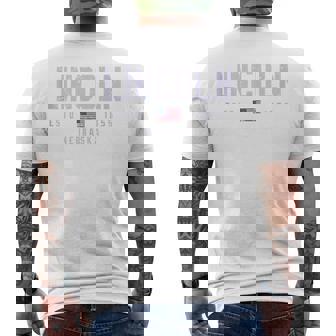 Lincoln Nebraska FieldLincoln NE Tank Top Men's Back Print T-Shirt | Mazezy