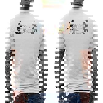 Little Bear Graphic Little Bears Lovers Back To School Men's T-shirt Back Print - Thegiftio