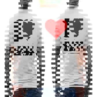 I Love Bali メンズTシャツ バックプリント - Kawaiitshirt