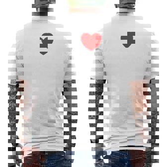 I Love Lentils Healthy Soup Eat Legume Indian Food Dal Premium Men's Back Print T-Shirt | Mazezy