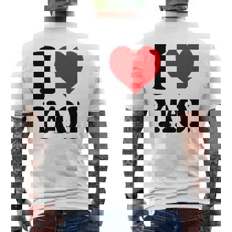 I Love Yaoi Men's T-shirt Back Print | Mazezy