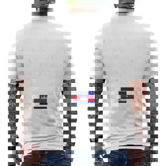 Made In Cambodia With Flag Men's Back Print T-Shirt | Mazezy