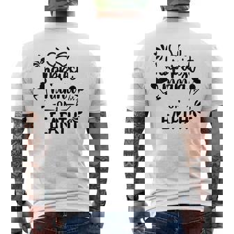 Mamá Más Feliz En La Tierra Divertido Mamá Mamá Día De La Madre Camiseta Hombre Estampado Espalda - Regaloses