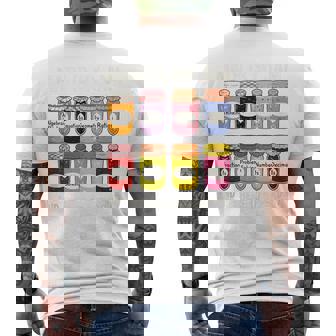 Math Is My Jam Algebra College Teacher Appreciation Tank Top Men's Back Print T-Shirt | Mazezy