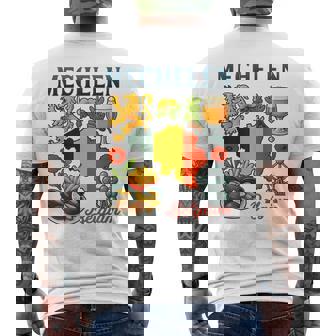 Mechelen Vacation Belgium Flag Map Souvenir Men's Back Print T-Shirt | Mazezy