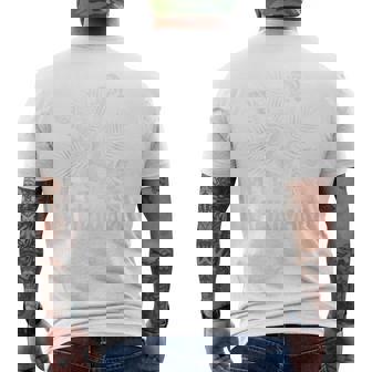 Mele Kalikimaka Christmas Ukulele Vintage Hawaiian Men's T-shirt Back Print - Seseable