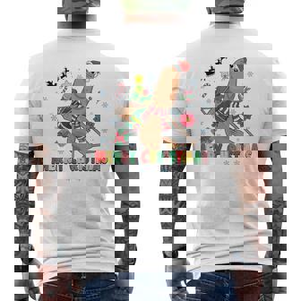 Merry Christmas Mar-Cus Worm Meme Xmas Winter Holiday Men's T-shirt Back Print - Monsterry