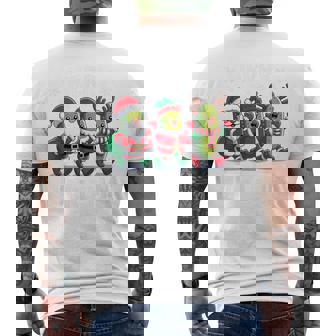 Merry Picklemas Fun Holiday Christmas 2025 For Pickle Lovers Men's T-shirt Back Print - Seseable