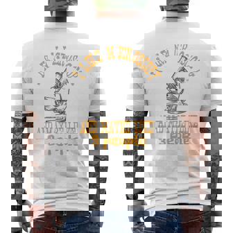 I Like Microscopy And Maybe Like 3 People Science Nerd Premium Men's Back Print T-Shirt | Mazezy