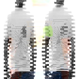 Mommy's Little Horseradish Men's Back Print T-Shirt | Mazezy