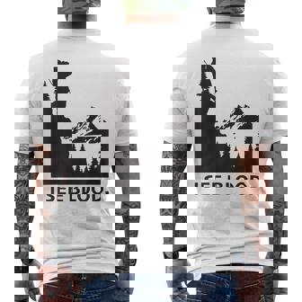 Montana Hunting Men's Back Print T-Shirt | Mazezy