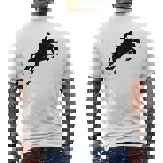 Montar A Caballo Inglés Cazador Ecuestre Jersey Camisa Grunge Camiseta Hombre Estampado Espalda - Regaloses