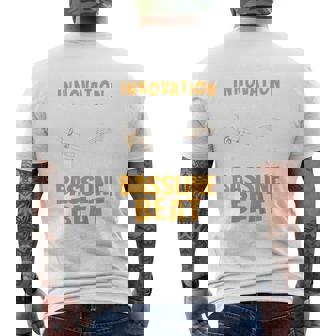 Music Beat Beatboxer Rapper Hip-Hop Musician Kids Beatboxing Men's Back Print T-Shirt | Mazezy