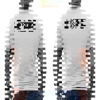 Na Hope Narcotics Anonymous Addiction Clean Recovery Prayer Men's T-shirt Back Print | Mazezy