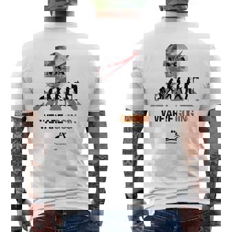 Nasaアルテミス計画 人類の進化 メンズTシャツ バックプリント - Kawaiitshirt