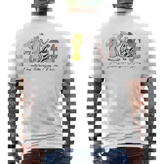 Nicu Neonatal Intensive Care Unit Nursing Animals Men's T-shirt Back Print | Seseable UK