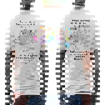 We Are Not Old We Are Recycled Nagers Men's T-shirt Back Print - Monsterry