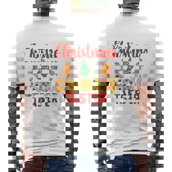 Official Christmas Cookie Tester Crew Christmas Cookie Men's T-shirt Back Print - Monsterry