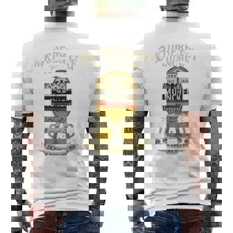 Oktoberfest Festival Beer Lovers Bavarian Chant Munich 2025 Men's Back Print T-Shirt | Mazezy