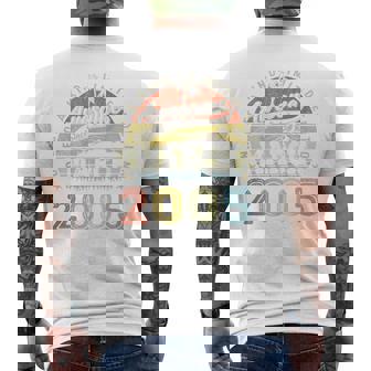 On Back 21 限定版 2005年3月21日 誕生日 メンズTシャツ バックプリント - Kawaiitshirt