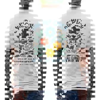 One Hip Chick With One New Hip Hip Replacement Men's T-shirt Back Print | Mazezy