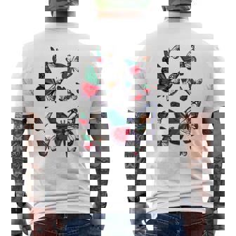 Orgullo Y Cultura De MéxicoErsión Mariposa Camiseta Hombre Estampado Espalda - Regaloses