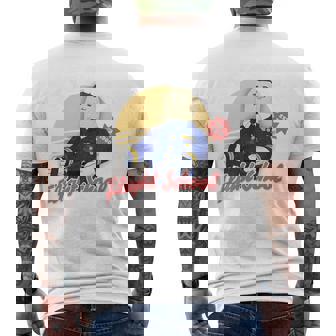 Otto Pilot Flight School Est 1980 Tri-Blend Men's T-shirt Back Print | Mazezy