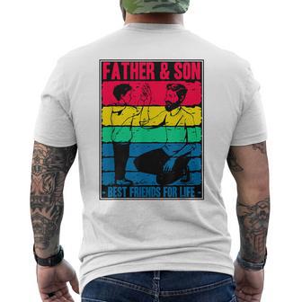 Padre E Figlio Migliori Amici Per Laita Papà Partnerlook T-shirt da uomo con stampa posteriore - Novitaregali