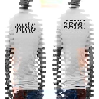 Paprikás Hungarian Stew Goulash Tank Top Men's Back Print T-Shirt | Mazezy