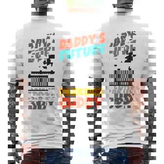 Parkour フリーランニング トレーサー キッズ Daddys フューチャー パルクール メンズTシャツ バックプリント - Kawaiitshirt