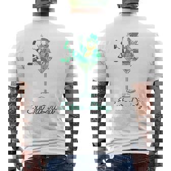 Patrick's Day Leprechaun Martini Extra Dirty Baby Men's T-shirt Back Print | Seseable UK