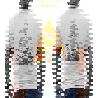 Pierogi Polish Food Poland Christmas Tree Xmas Men's Back Print T-Shirt | Mazezy