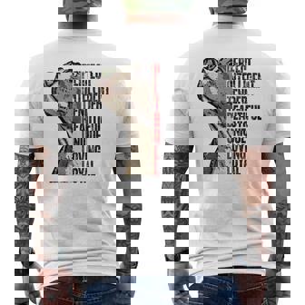 Pitbull Perfect Intelligent Tender Beautiful Unique Loving Men's T-shirt Back Print - Thegiftio