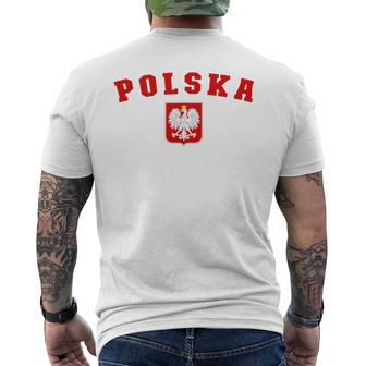 Polska Águila Blanca Polaca Godlo Polskie Polskaintage Camiseta Hombre Estampado Espalda - Regaloses