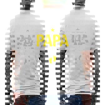 メンズ Promoted To Papa Est 2027Oon To Be Dad メンズTシャツ バックプリント - Kawaiitshirt