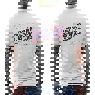 Proud Of My Country Ashamed Of My Government USA Graphic Men's Back Print T-Shirt | Mazezy