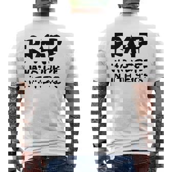 Rap Was Dope In The 90's Nineties Men's Back Print T-Shirt | Mazezy