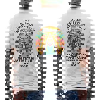 Retro Panama Canal Panama Waterway Sailing Cruising 2025 Tank Top Men's Back Print T-Shirt | Mazezy