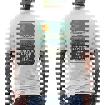 Riverfront Days Kentucky Shirt Steamboat Sunset Bridge Art Tank Top Men's Back Print T-Shirt | Mazezy