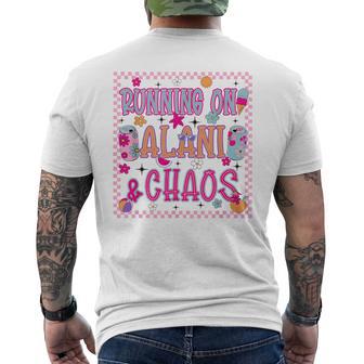 Running On Alani &Chaos Men's T-shirt Back Print - Thegiftio UK