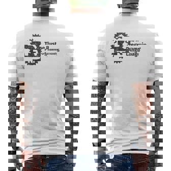 Rust 開発者のためのマルチパラダイムプログラミング言語 長袖tシャツ メンズTシャツ バックプリント - Kawaiitshirt