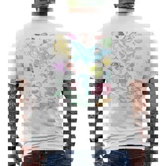 Sea Animal Ocean Nature Sealife Whale Protect The Oceans Men's T-shirt Back Print - Monsterry