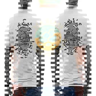 Sea Glass Treasure Club Men's Back Print T-Shirt | Mazezy