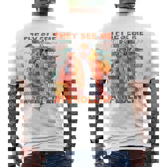 THEY SEE ME APEROLLIN' X POPE SUMMER SPRITZ CLUB Backp Men's Back Print T-Shirt | Mazezy