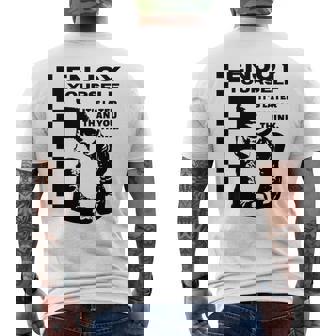 Skakaka Enjoy Yourself Its Later Than You Think 長袖tシャツ メンズTシャツ バックプリント - Kawaiitshirt