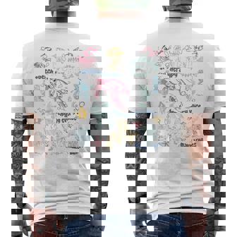 SLP Speech Therapist Herping Every Voice Make Waves Tees Men's Back Print T-Shirt | Mazezy